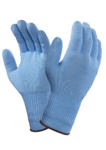 paire de gant bleu anti-coupure